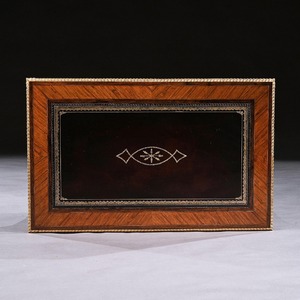 French 19th Century Gilt-Bronze Mounted Writing Table of Fine Quality