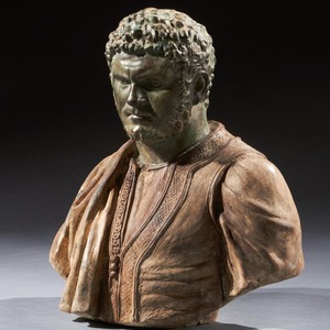 Pair of Late 19th Century Portrait Busts of Caesars Marcus Aurelius and Caracalla