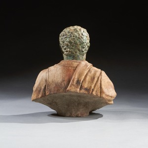 Pair of Late 19th Century Portrait Busts of Caesars Marcus Aurelius and Caracalla