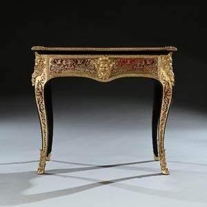 An Exceptional George IV Period Boulle Games Table Attributed to Thomas Parker