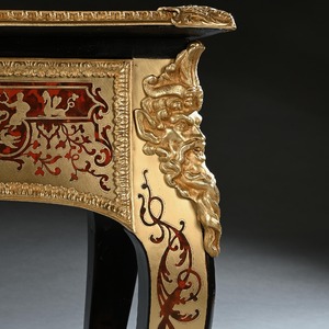 An Exceptional George IV Period Boulle Games Table Attributed to Thomas Parker