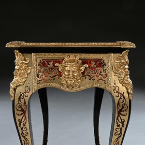 An Exceptional George IV Period Boulle Games Table Attributed to Thomas Parker