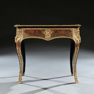 An Exceptional George IV Period Boulle Games Table Attributed to Thomas Parker