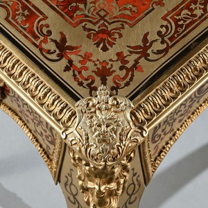 An Exceptional George IV Period Boulle Games Table Attributed to Thomas Parker