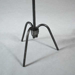 Pair of Jean Royère Adjustable Iron Floor Lamp 1940’s