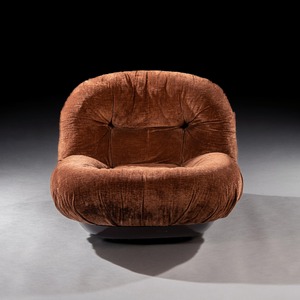 Rare Pair of Early Ligne Roset Vintage Armchairs 1970s Michel Ducaroy